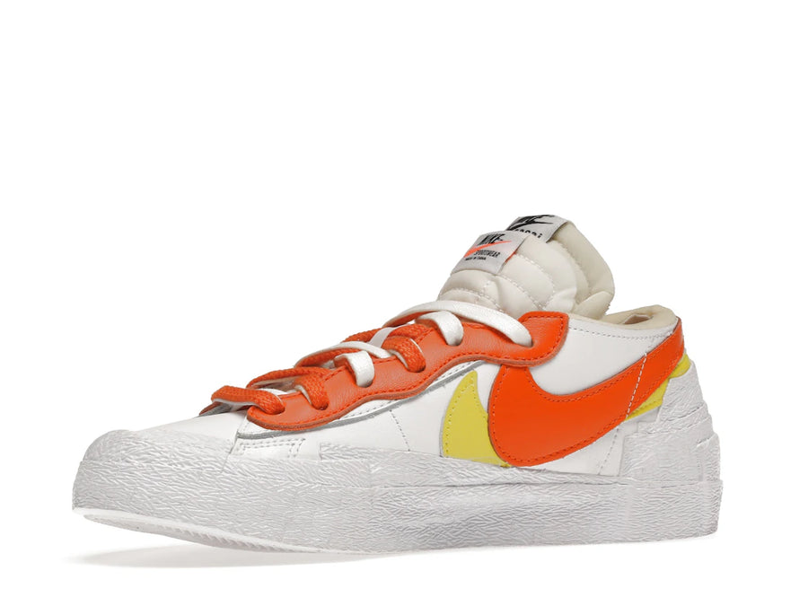 Nike Blazer Low sacai Blanc Magma Orange