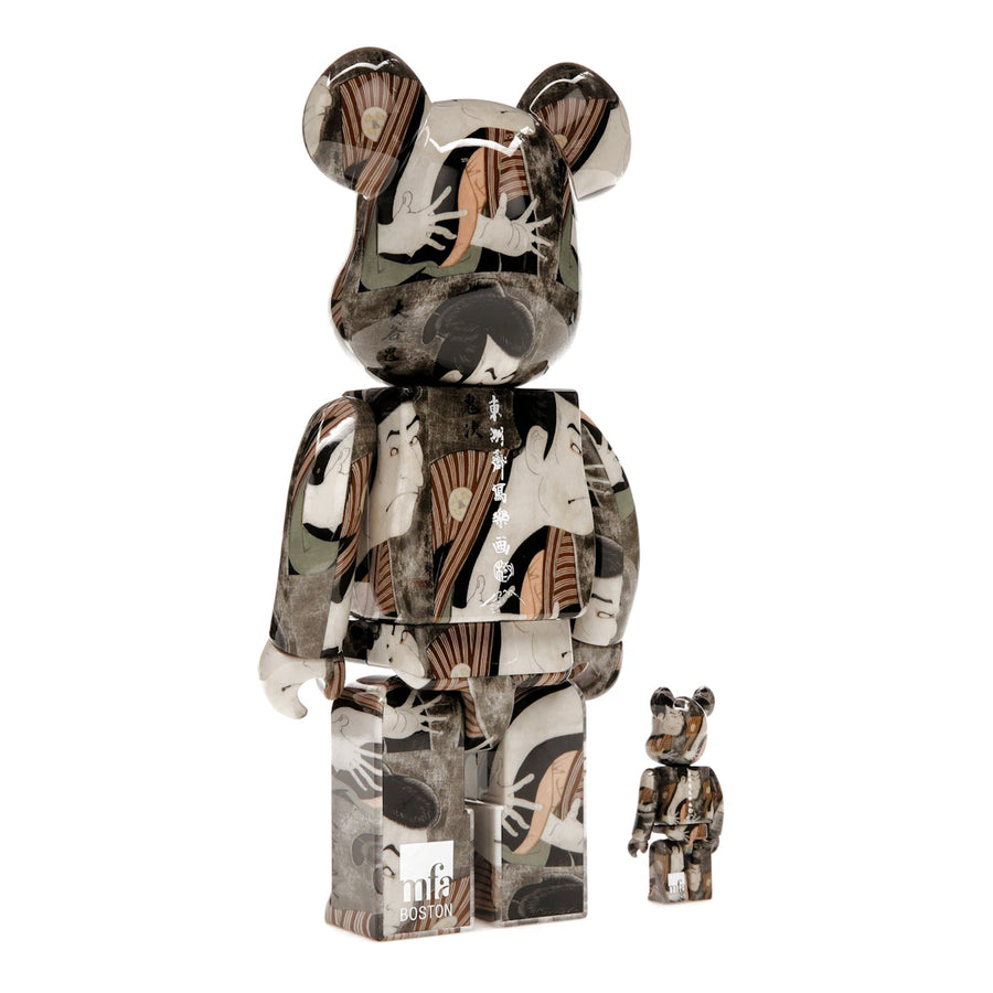 Bearbrick Sharaku Toshusai (Otani Oniji III as Yakko Edobei) 100% & 400% Set