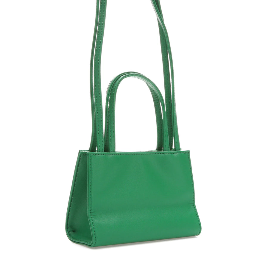 Sac de courses Telfar petit écran vert