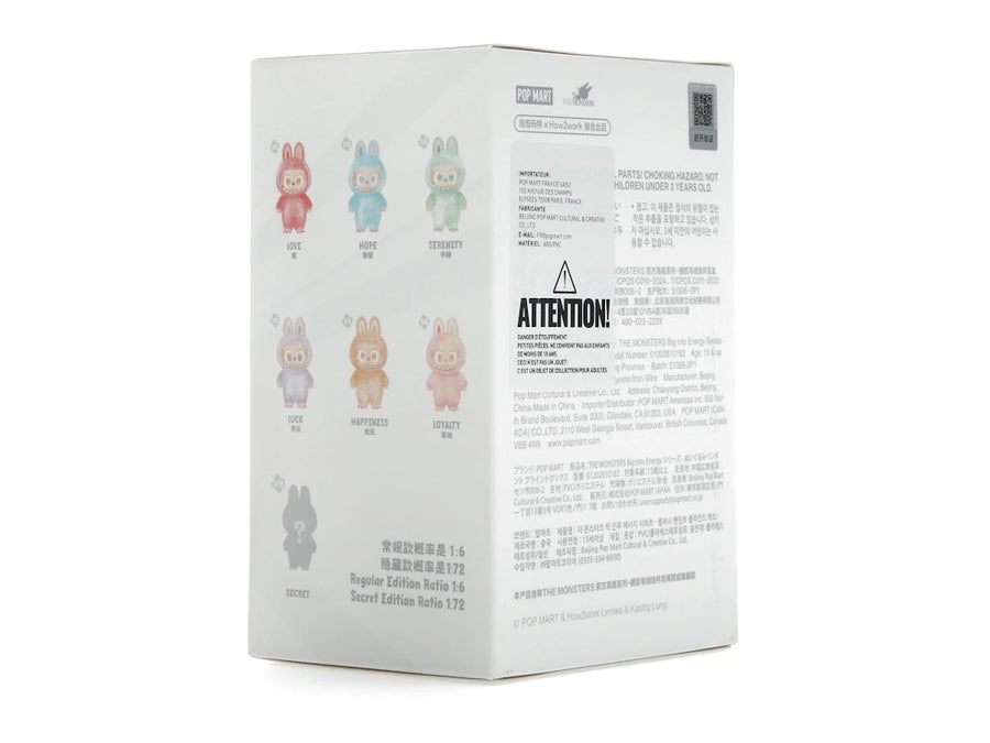 Pop Mart Labubu The Monsters Big into Energy Series Vinyl Plush Pendant Single Blind Box