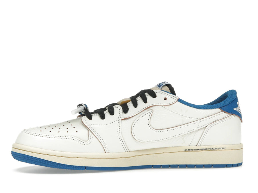 Jordan 1 Retro Low OG SP Fragment x Travis Scott Sail Military Blue