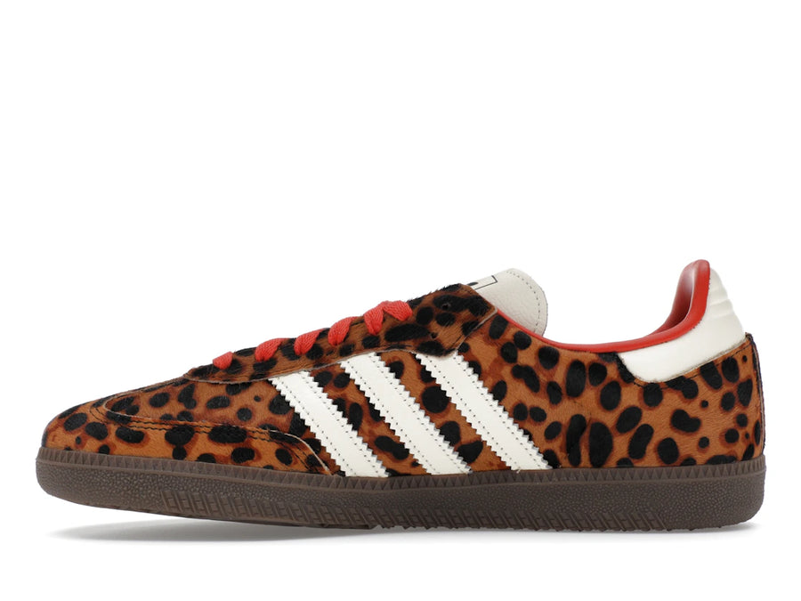 adidas Samba OG Preloved Red Leopard (Femme)