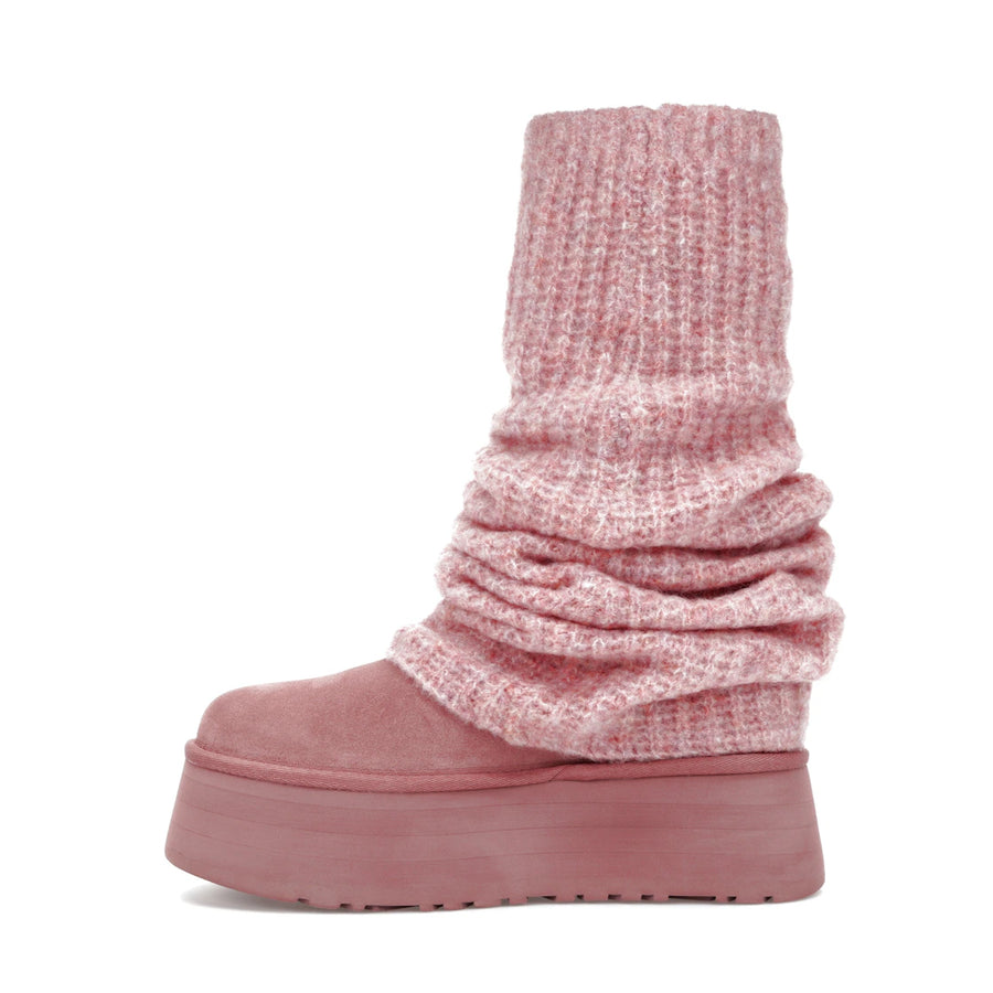 Bottes guêtres UGG Classic Mini Dipper Rose Aube (Femme)