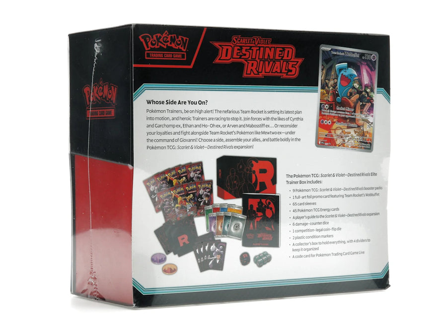 2025 Pokémon Scarlet & Violet Destined Rivals Elite Trainer Box
