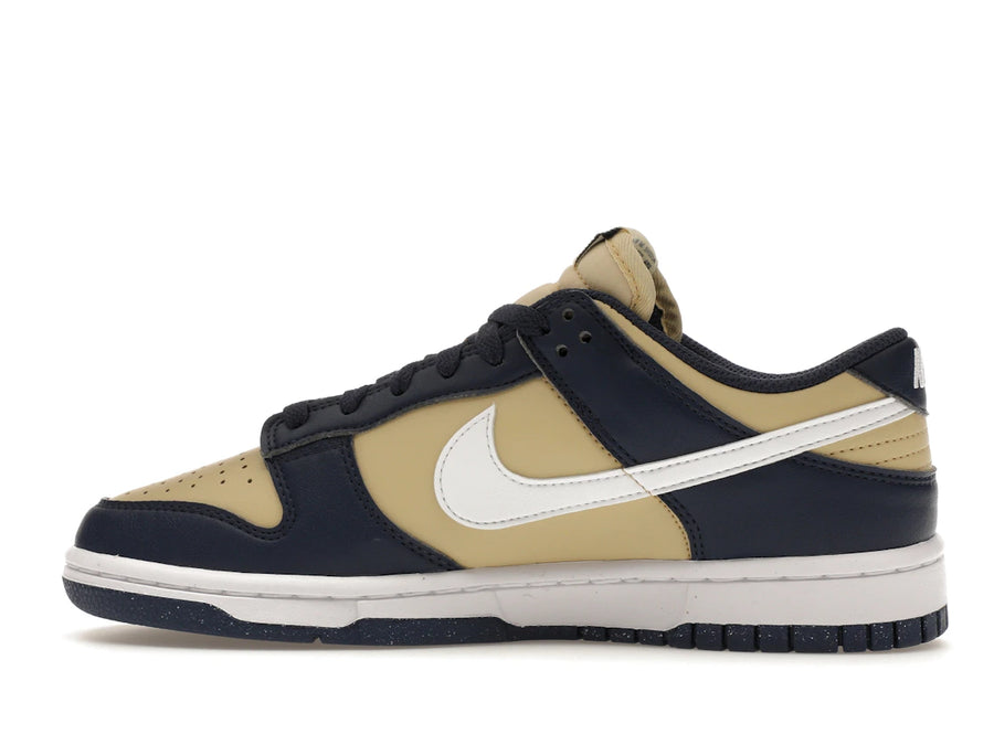 Nike Dunk Low Next Nature Midnight Navy Gold (Femme)