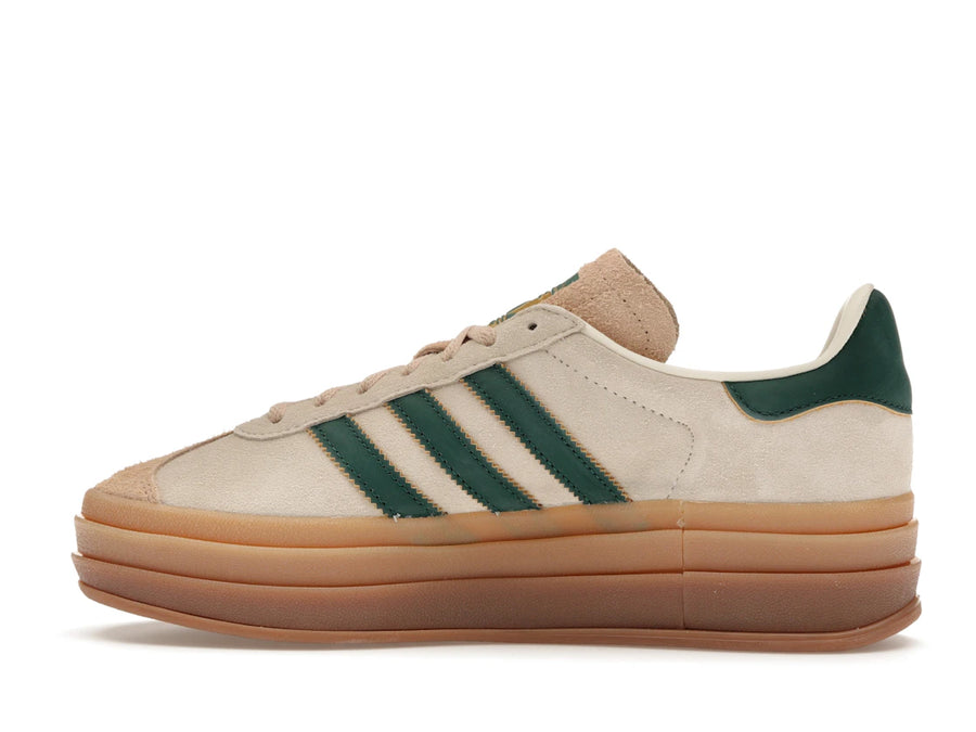 adidas Gazelle Bold Magic Beige Vert Universitaire (Femme)