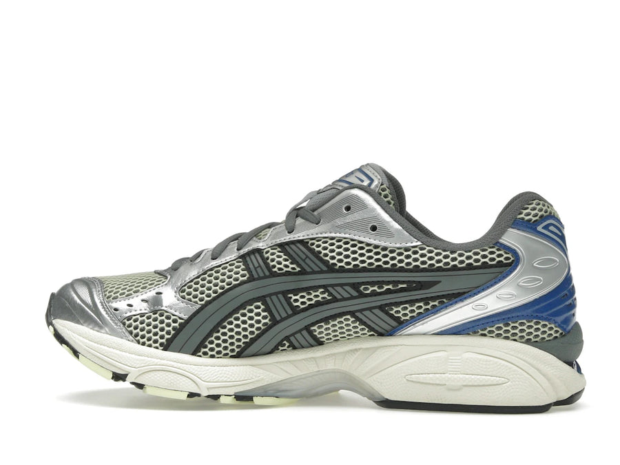 ASICS Gel-Kayano 14 Soft Jaune Asics Bleu