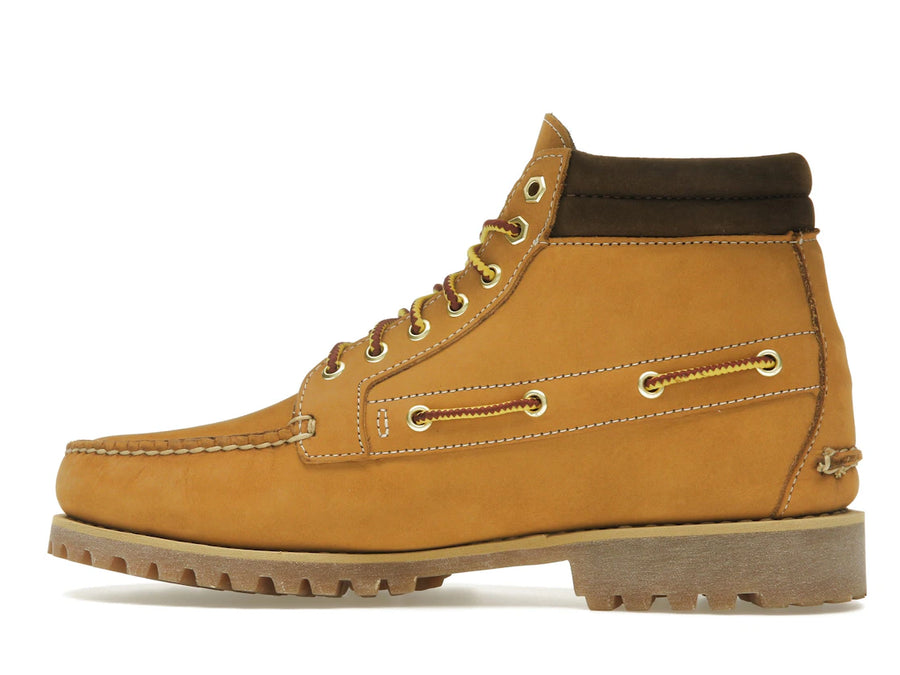 Bottes Timberland Authentic mi-hautes à lacets en nubuck blé