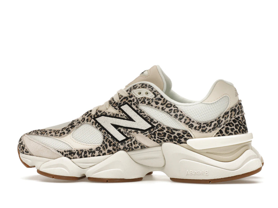 New Balance 9060 ASOS Exclusive Beige Marron Imprimé Léopard
