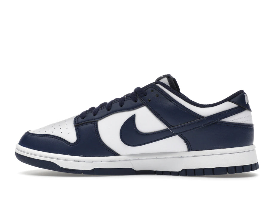 Nike Dunk Low Blanc Bleu marine