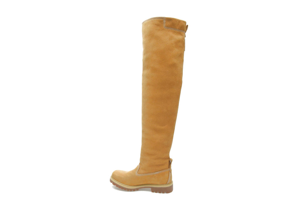 Bottes hautes Timberland à enfiler x Telfar Wheat