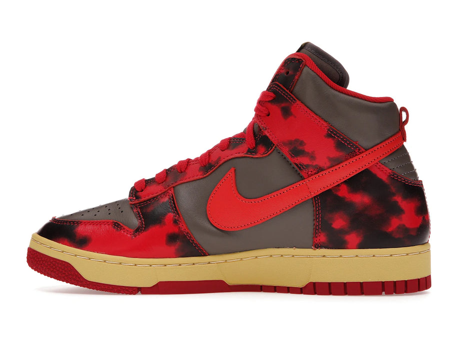 Nike Dunk High 1985 Red Acid Wash