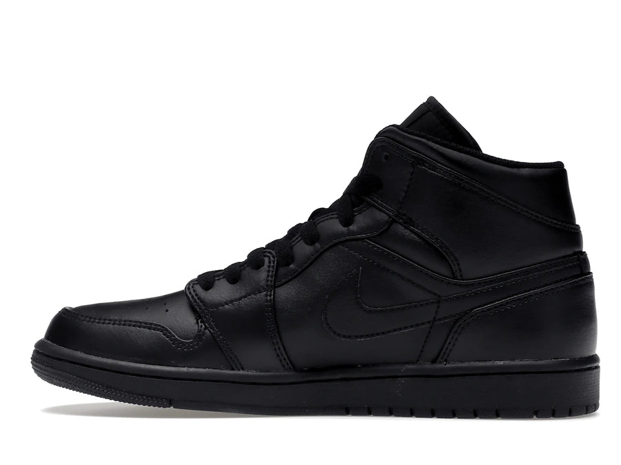 Jordan 1 Mid Triple Black