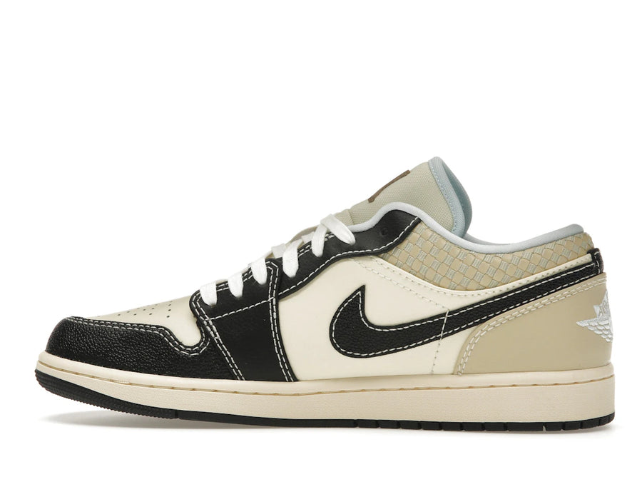Jordan 1 Low SE Coconut Milk Black Muslin