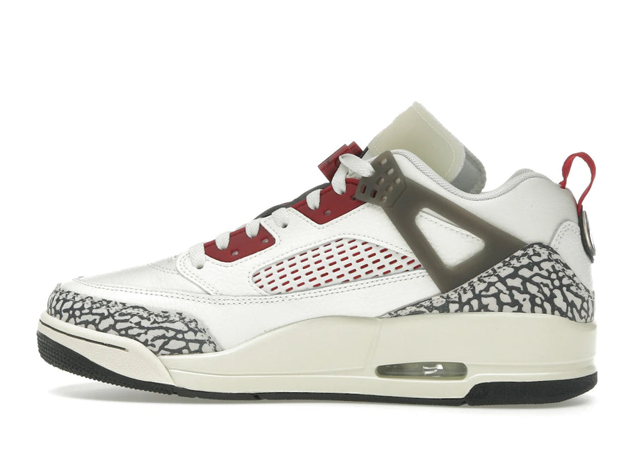 Jordan Spizike Low Sail Anthracite Coconut Milk Varsity Red