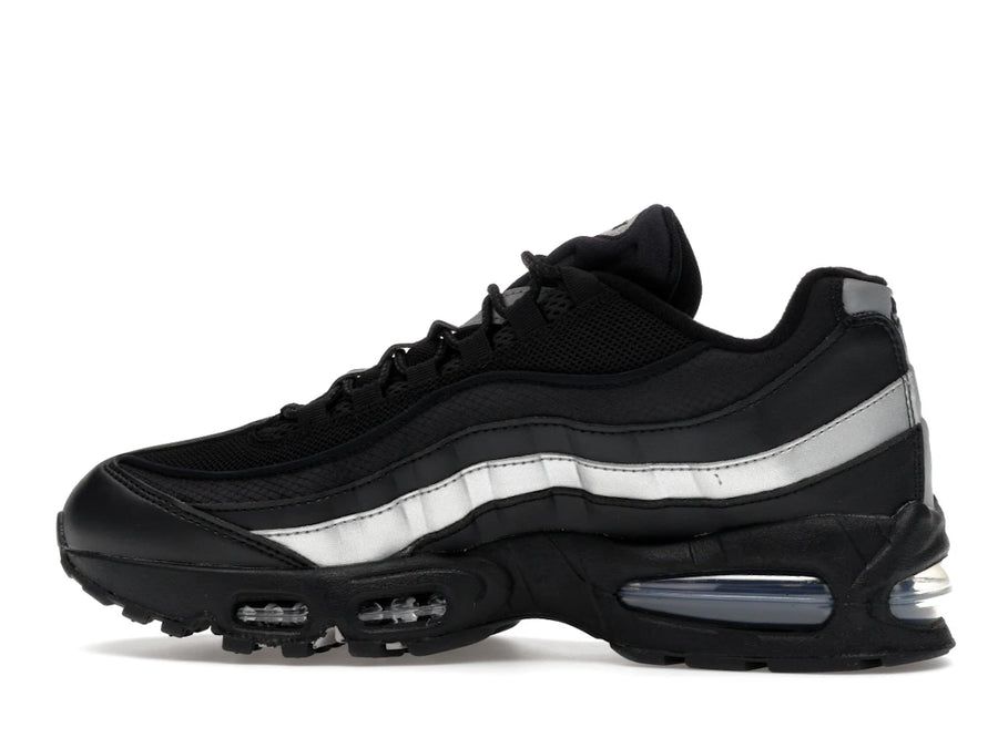 Nike Air Max 95 OG Big Bubble Noir Blanc Argent Métallisé