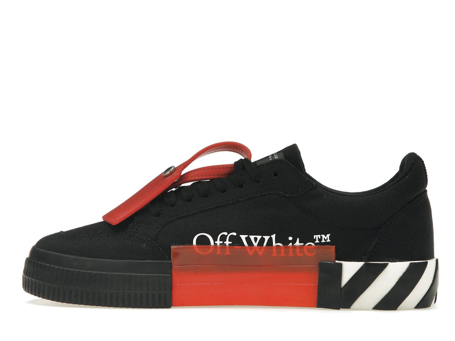 OFF-WHITE Toile basse vulcanisée Noir Blanc