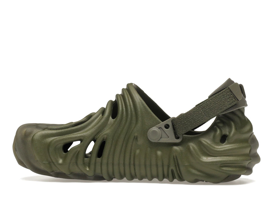 Sabots Crocs Pollex de Salehe Bembury, couleur concombre