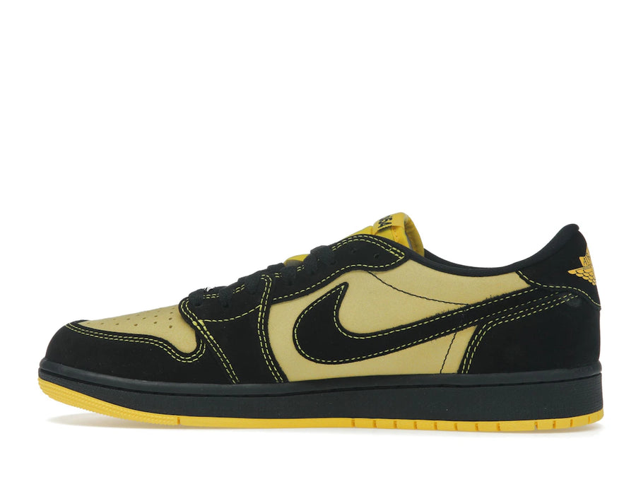 Jordan 1 Retro Low OG Quai 54 Noir Tour Jaune Rouge