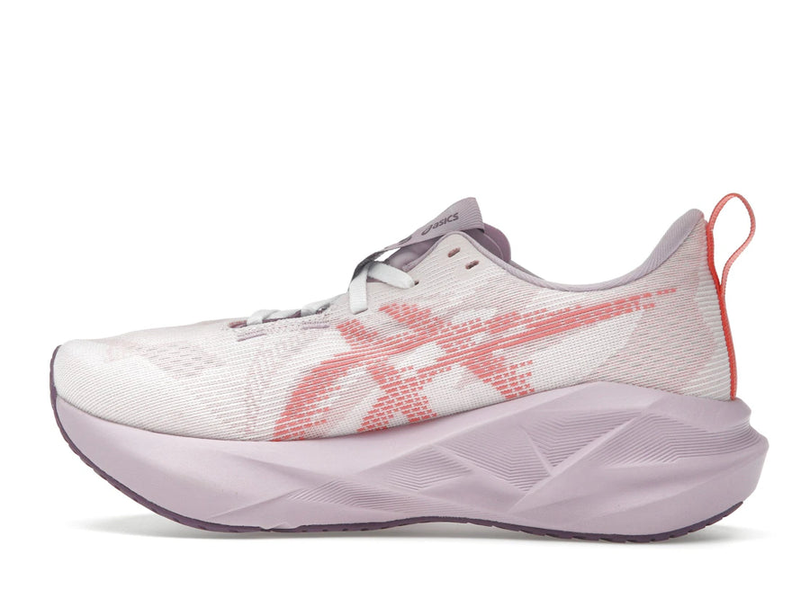 ASICS Novablast 5 Blanc Récif Corail (Femme)