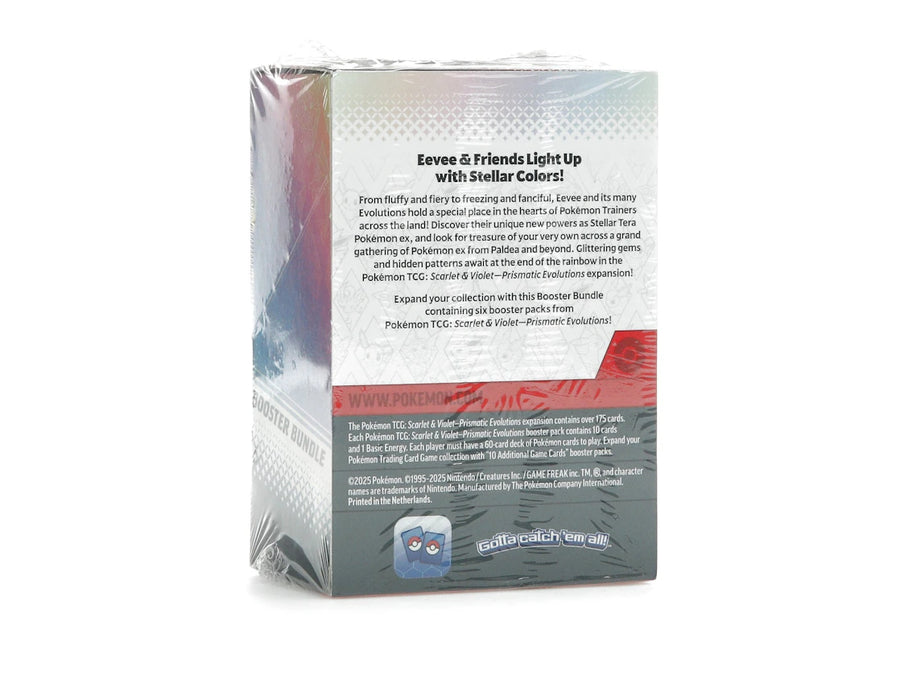 Pack de boosters Pokémon Scarlet &amp; Violet Prismatic Evolutions