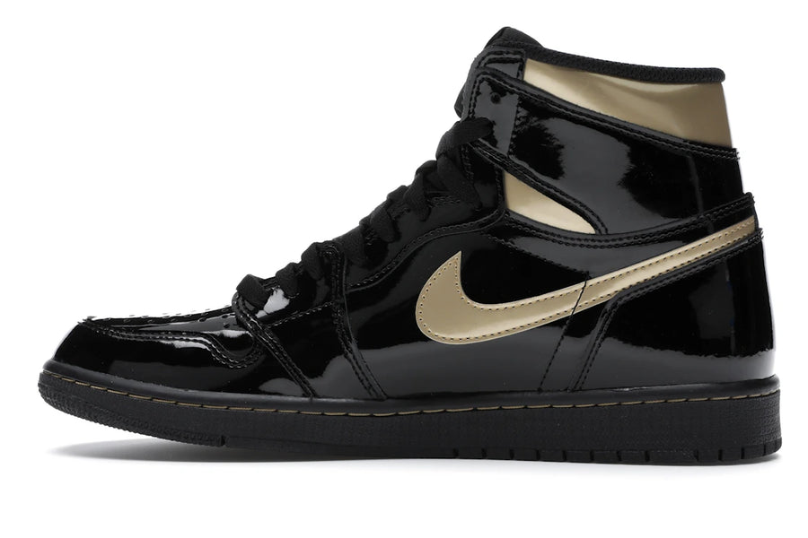 Jordan 1 Retro High Noir Or Métallisé (2020)