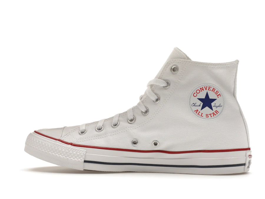 Converse Chuck Taylor All Star montantes blanches optiques