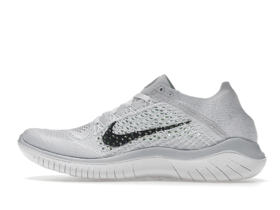 Nike Free RN Flyknit 2018 White Pure Platinum (Women's)