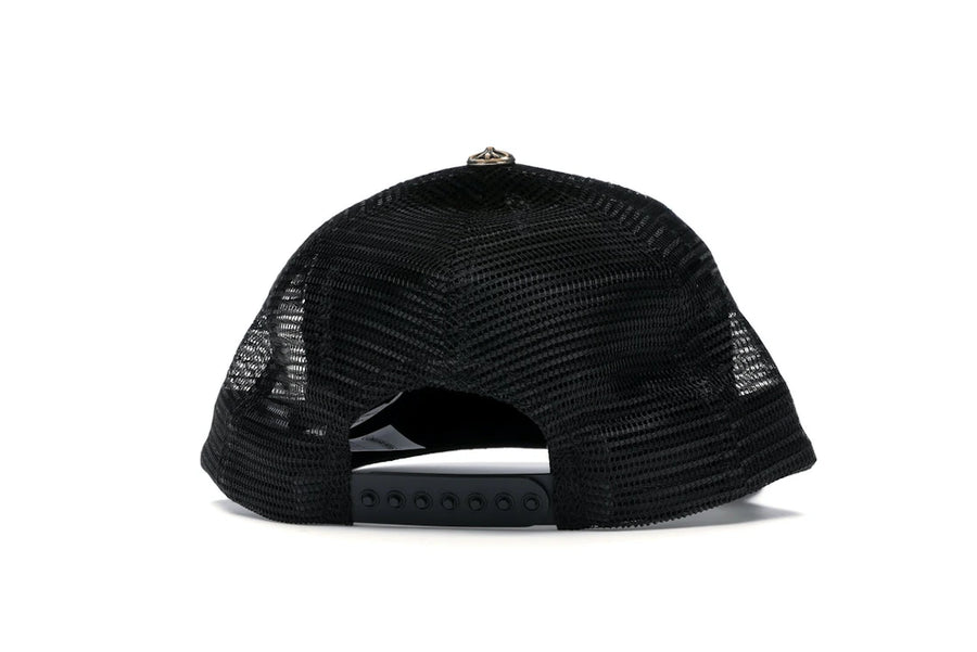 Casquette de camionneur Chrome Hearts CH Las Vegas noire/noire