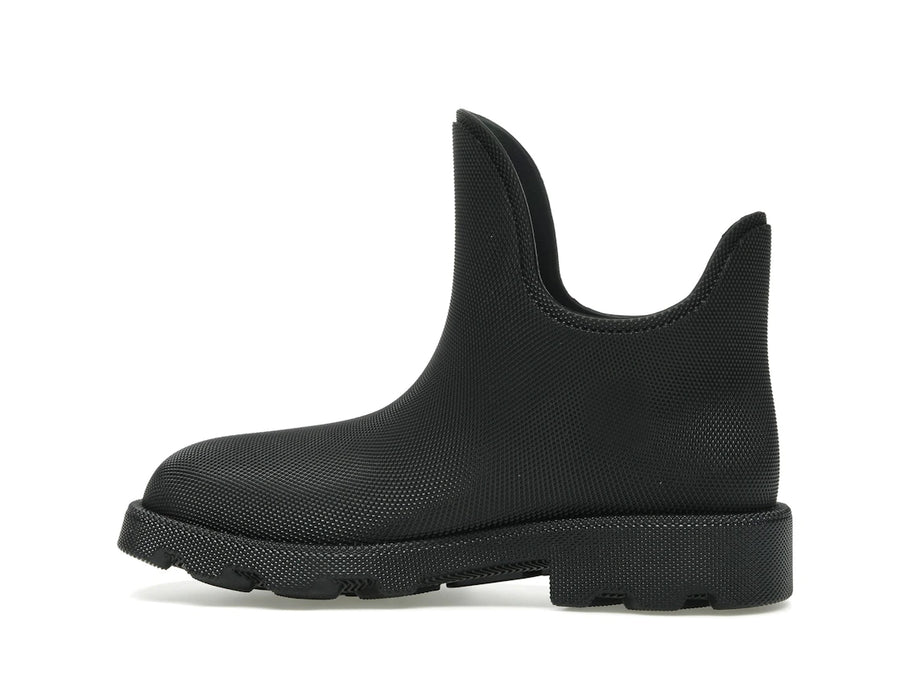 Bottines Burberry Marsh à bout rond noires (Femme)