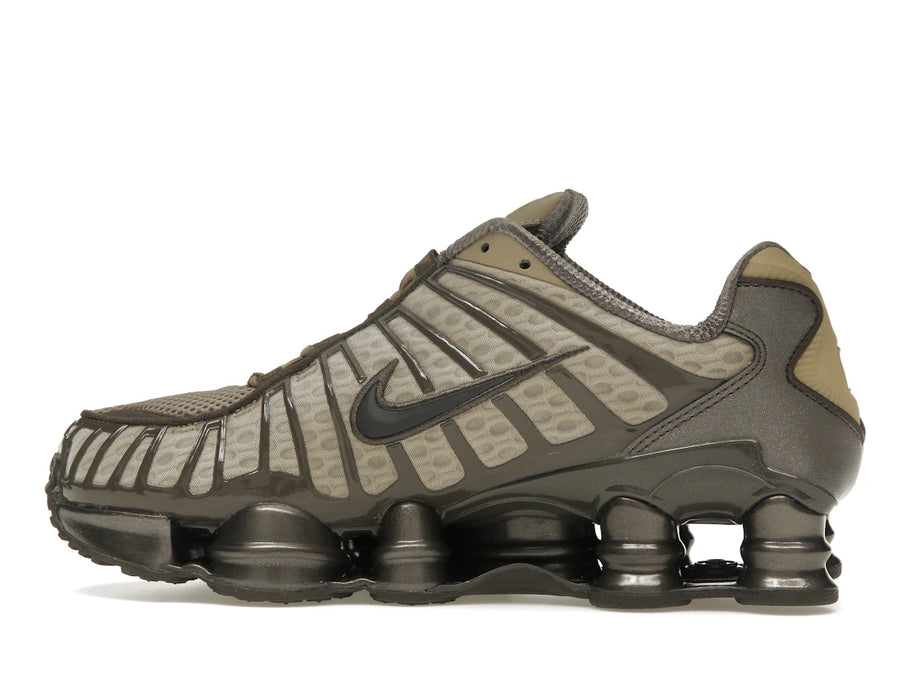 Nike Shox TL Khaki Ironstone Off Noir (Femme)