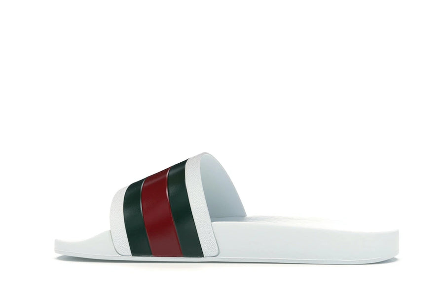Sandales de piscine Gucci Pursuit blanches
