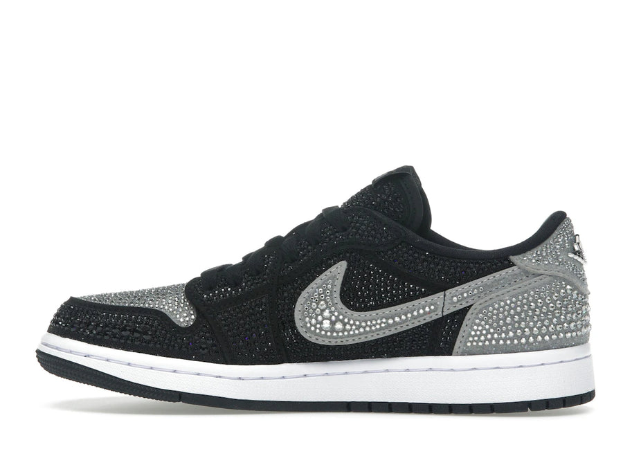Jordan 1 Retro Low OG Swarovski Stealth (Femme)