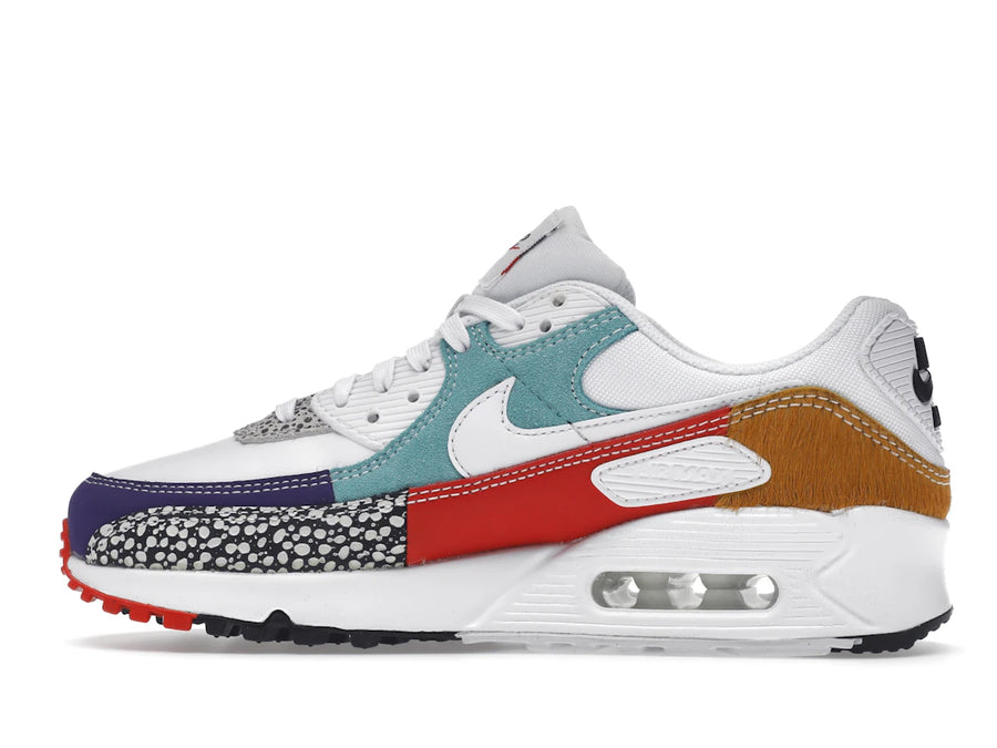 Nike Air Max 90 SE Animal Blanc (Femme)