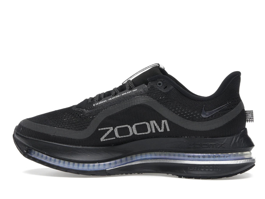 Nike Air Zoom Pegasus Premium Noir Argent Métallisé