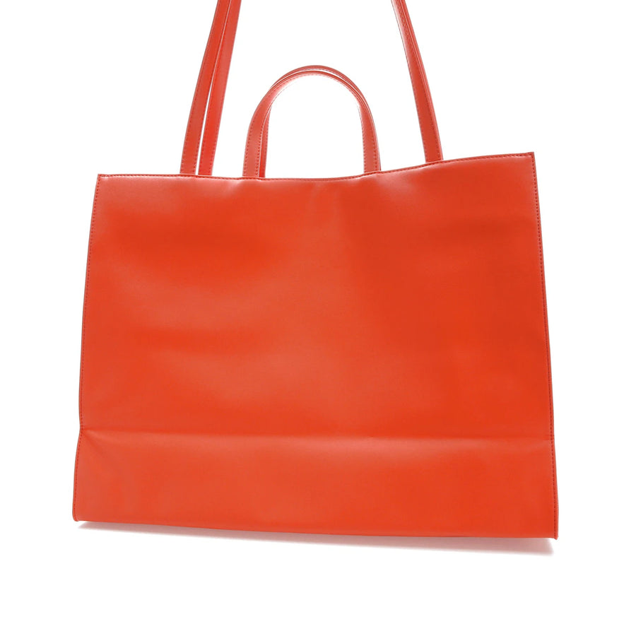 Sac cabas Telfar grand format orange