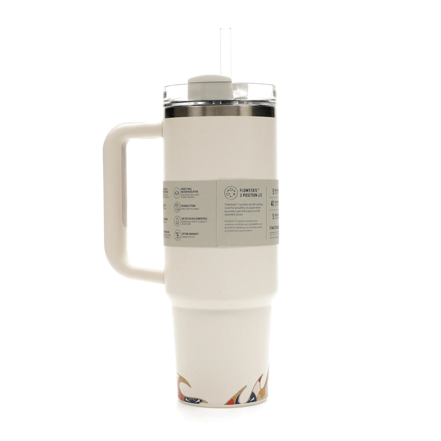 Stanley The Lunar New Year Limited Edition Flowstate Quencher 30oz Tumbler Cream Dragon