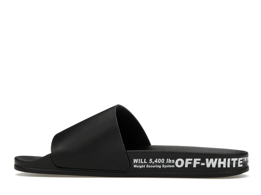 OFF-WHITE Industrial Belt Slides Black White