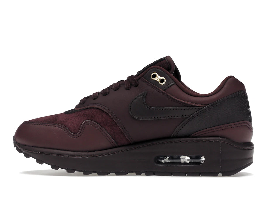 Nike Air Max 1 Burgundy Crush (Femme)