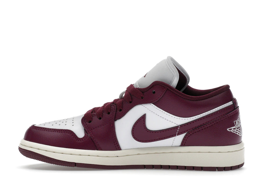 Jordan 1 Low Bordeaux (Femme)