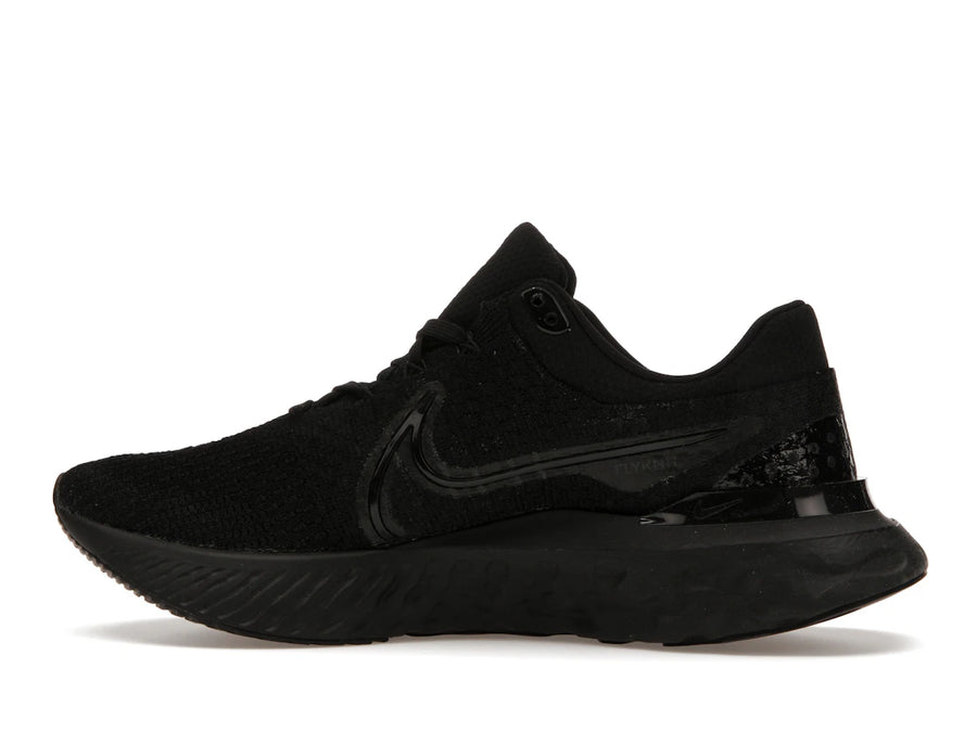 Nike React Infinity Run Flyknit 3 Triple Black