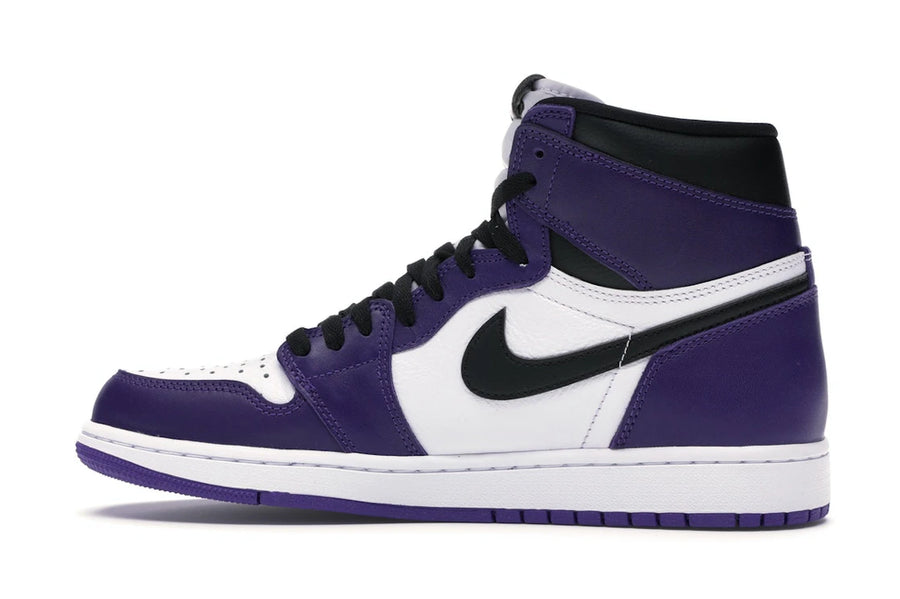 Jordan 1 Retro High Court Violet Blanc