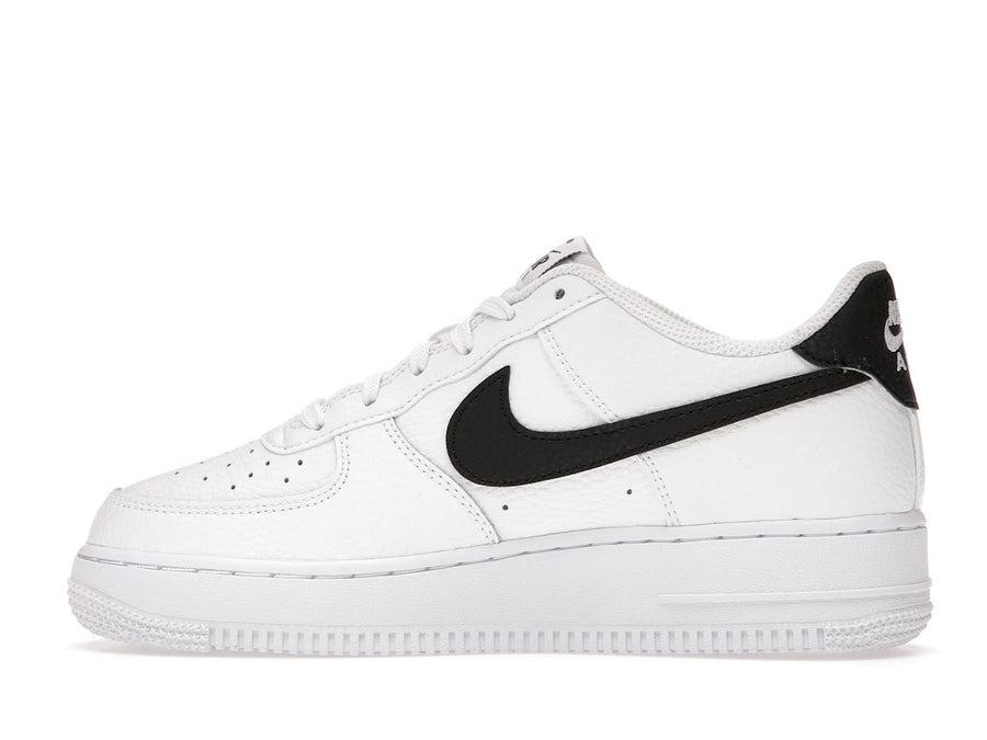 Nike Air Force 1 Low Blanc Noir (GS)