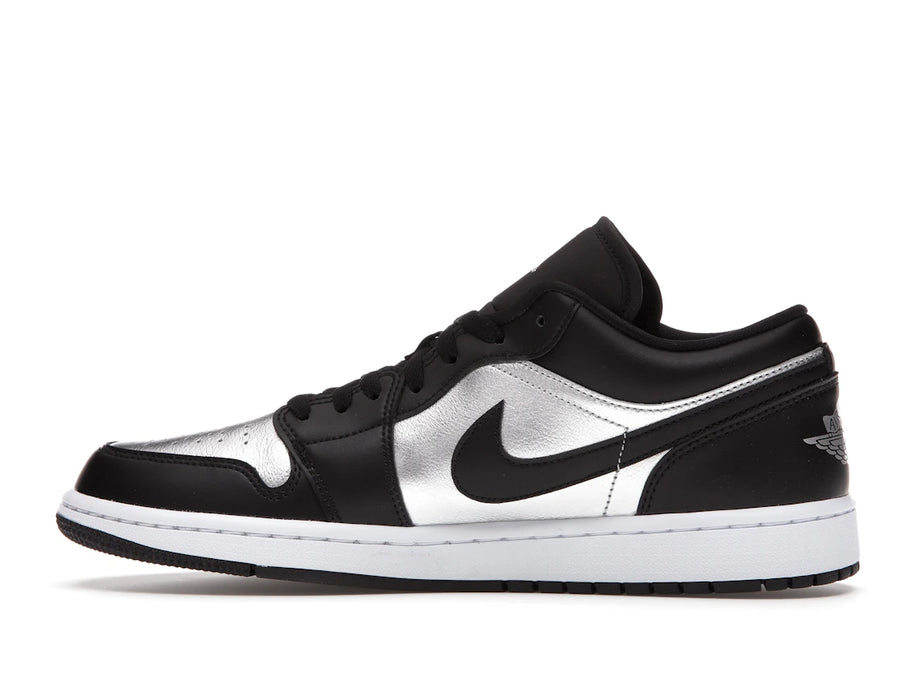 Jordan 1 Low SE Noir Argent Métallisé (Femme)
