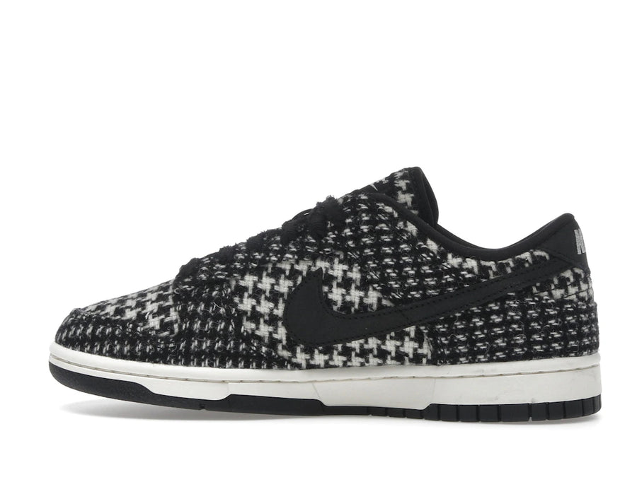 Nike Dunk Low Harris Tweed White Black Multi (Women's)