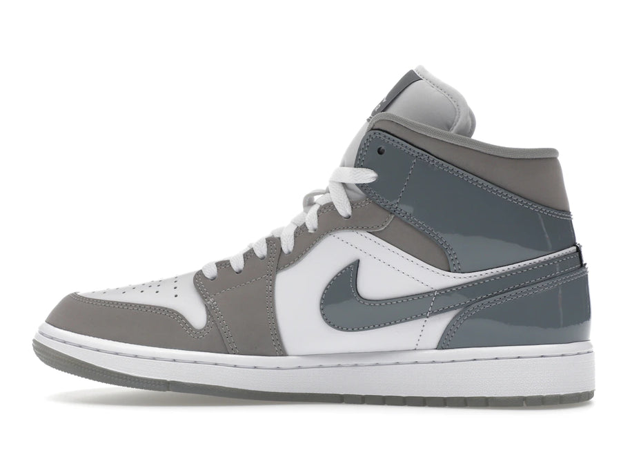 Jordan 1 Mid SE Blanc Gris moyen Gris froid