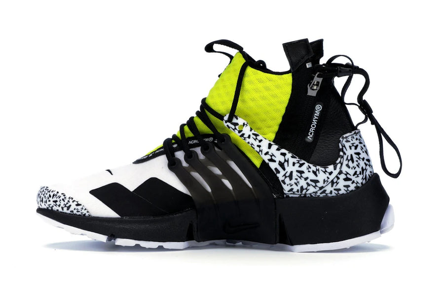 Nike Air Presto Mid Acronyme Jaune Dynamique