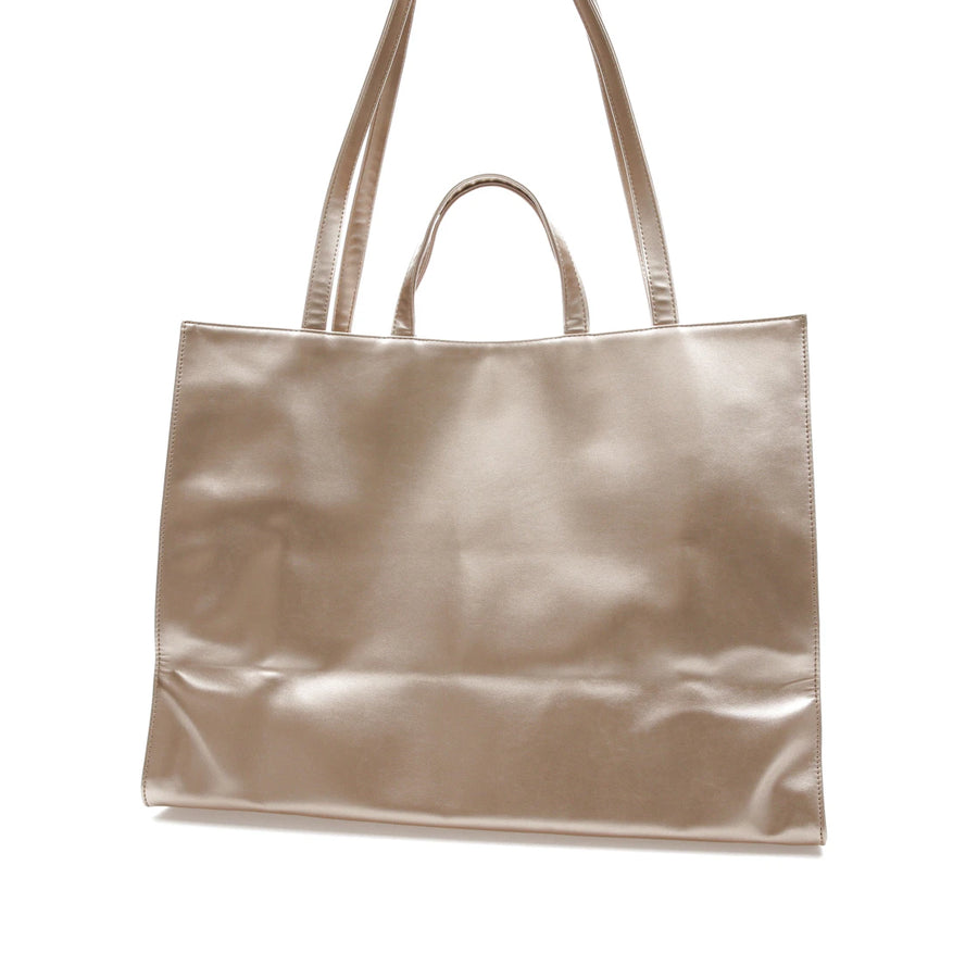 Telfar Shopping Bag Large Gold