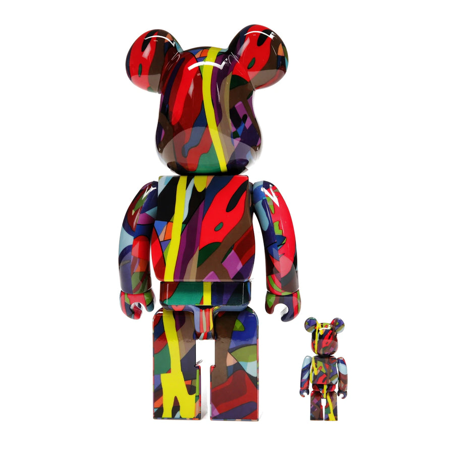Ensemble Bearbrick KAWS TENSION 100 % et 400 %