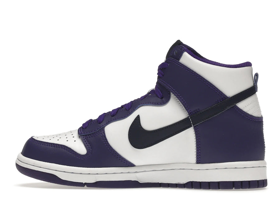 Nike Dunk High Electro Purple Midnight Navy (GS)
